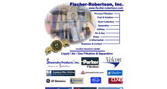 Desktop Screenshot of fischer-robertson.com