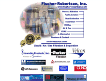 Tablet Screenshot of fischer-robertson.com